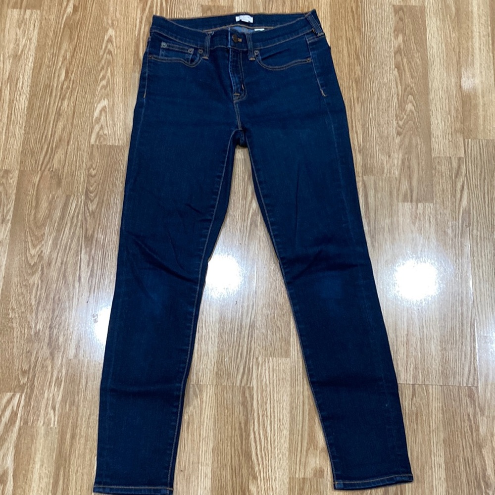 Women’s J Crew Stretch Skinny Denim Jeans.  Sz. 25